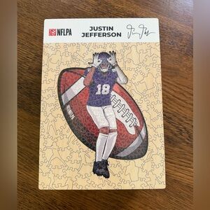 NIB NFLPA Justin Jefferson Puzzle